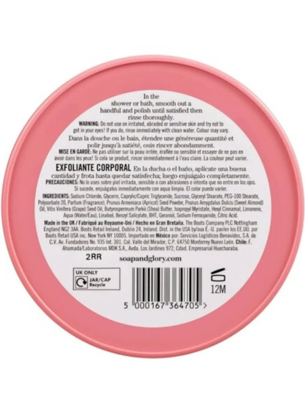 $7 When Bundled with $8+ Soap & Glory Flake Away Body Scrub